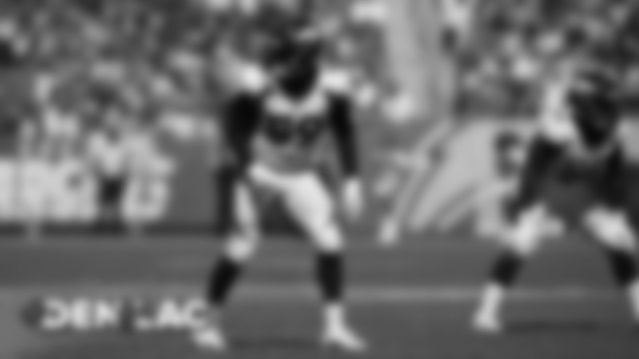 During the Broncos' game against the Los Angeles Chargers at Dignity Health Sports Park on October 6, 2019. (Photo by Ric Tapia)