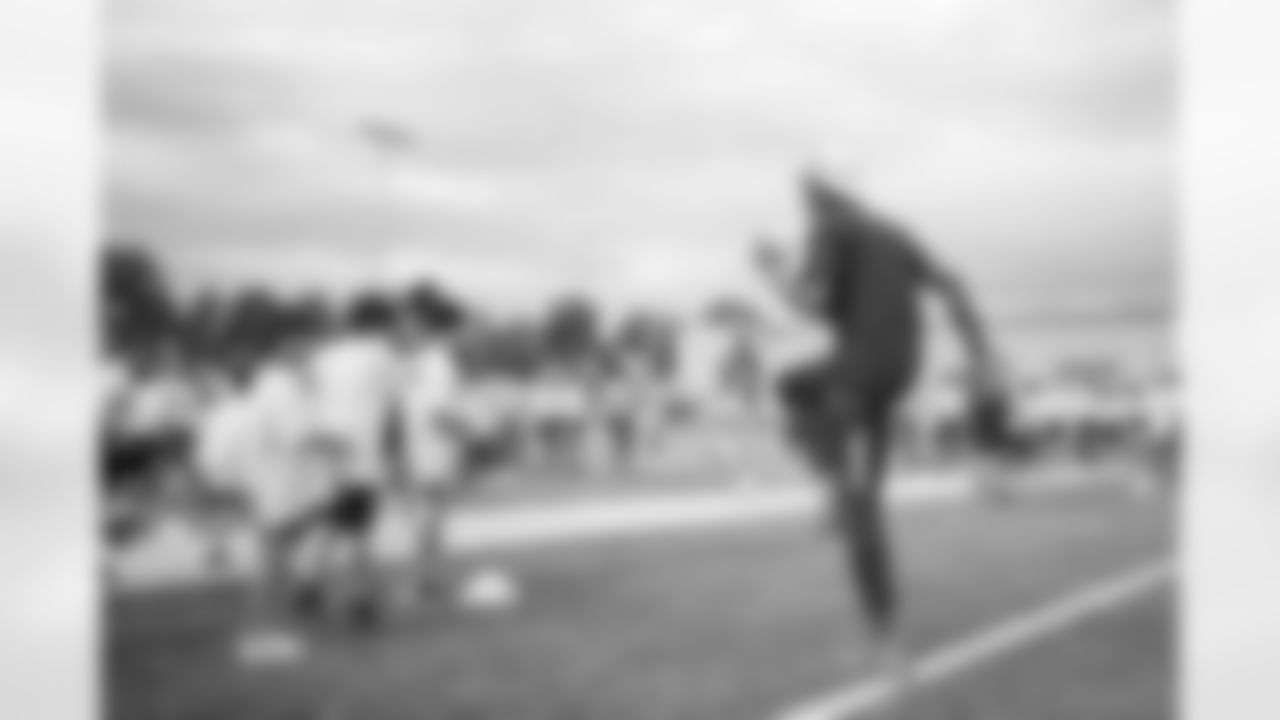 Courtland Sutton hosts his youth camp at Englewood High School in Englewood, Colorado on June 18, 2022. (Photo by Ben Swanson)
