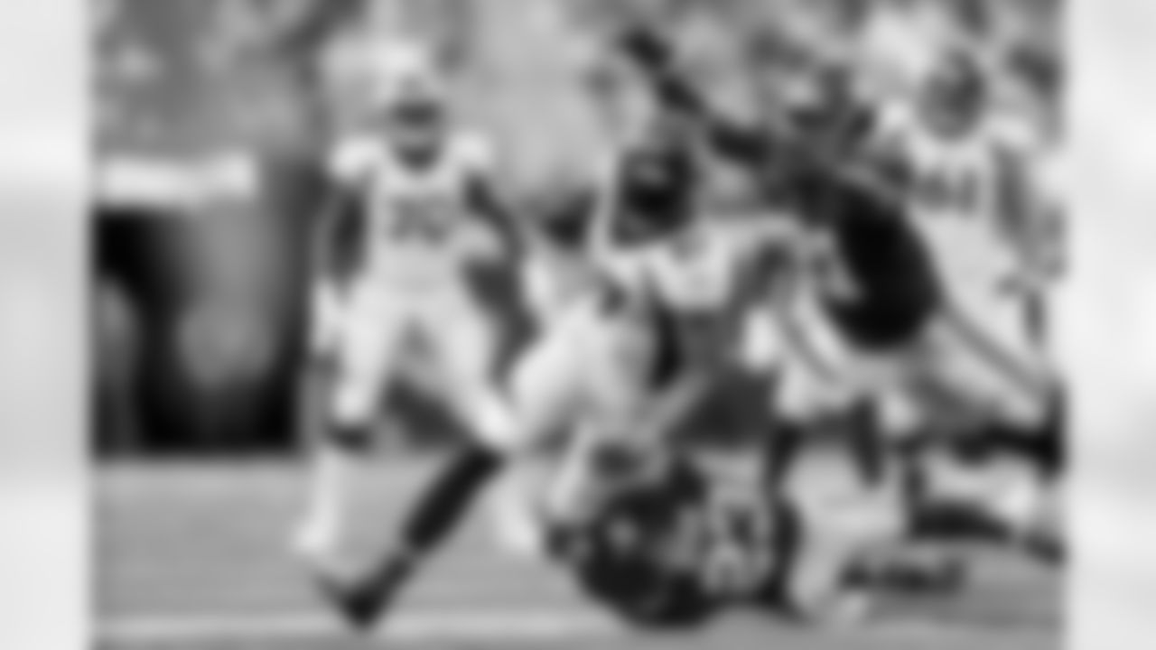 Noah Fant during the Broncos' Week 1 game against the New York Giants at MetLife Stadium in East Rutherford, New Jersey, on September 12, 2021. (Photo by Gabriel Christus)