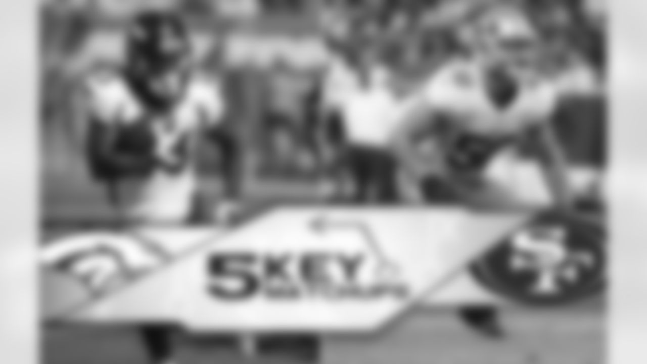 In his second week as the Broncos' starting running back, Ronnie Hillman faces another tough task. The 49ers' rush defense, which ranks fifth in the NFL, has done an excellent job of containing top running backs all season. They held Matt Forte to just 21 yards on 12 attempts, the Cardinals to 84 yards on the ground and LeSean McCoy to 17 yards on ten carries. With Patrick Willis and NaVorro Bowman out, the task of containing Hillman, who hit 100 yards in his first NFL start, will fall on Chris Borland and Michael Wilhoite.