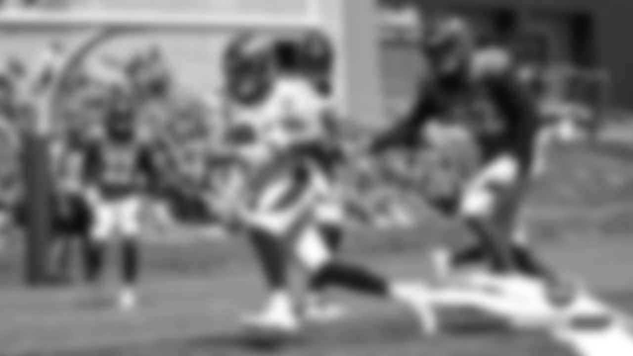 Troy Fumagalli during practice on Day 8 of training camp on July 26, 2019.