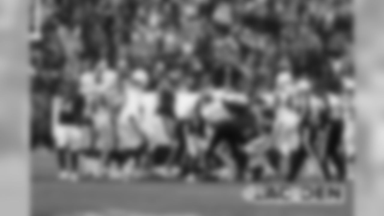 During the Broncos' game against the Los Angeles Chargers at Empower Field at Mile High on December 1, 2019. (Photo by Gabriel Christus)