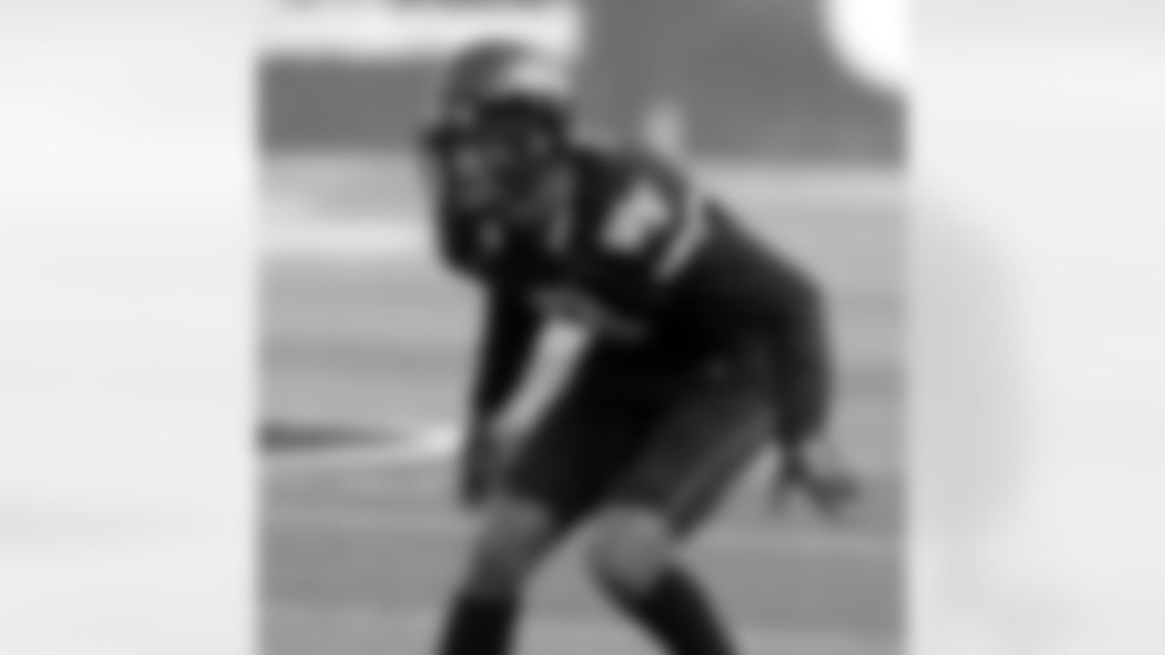 Wake Forest cornerback Kevin Johnson lines up to cover a receiver against Utah State.