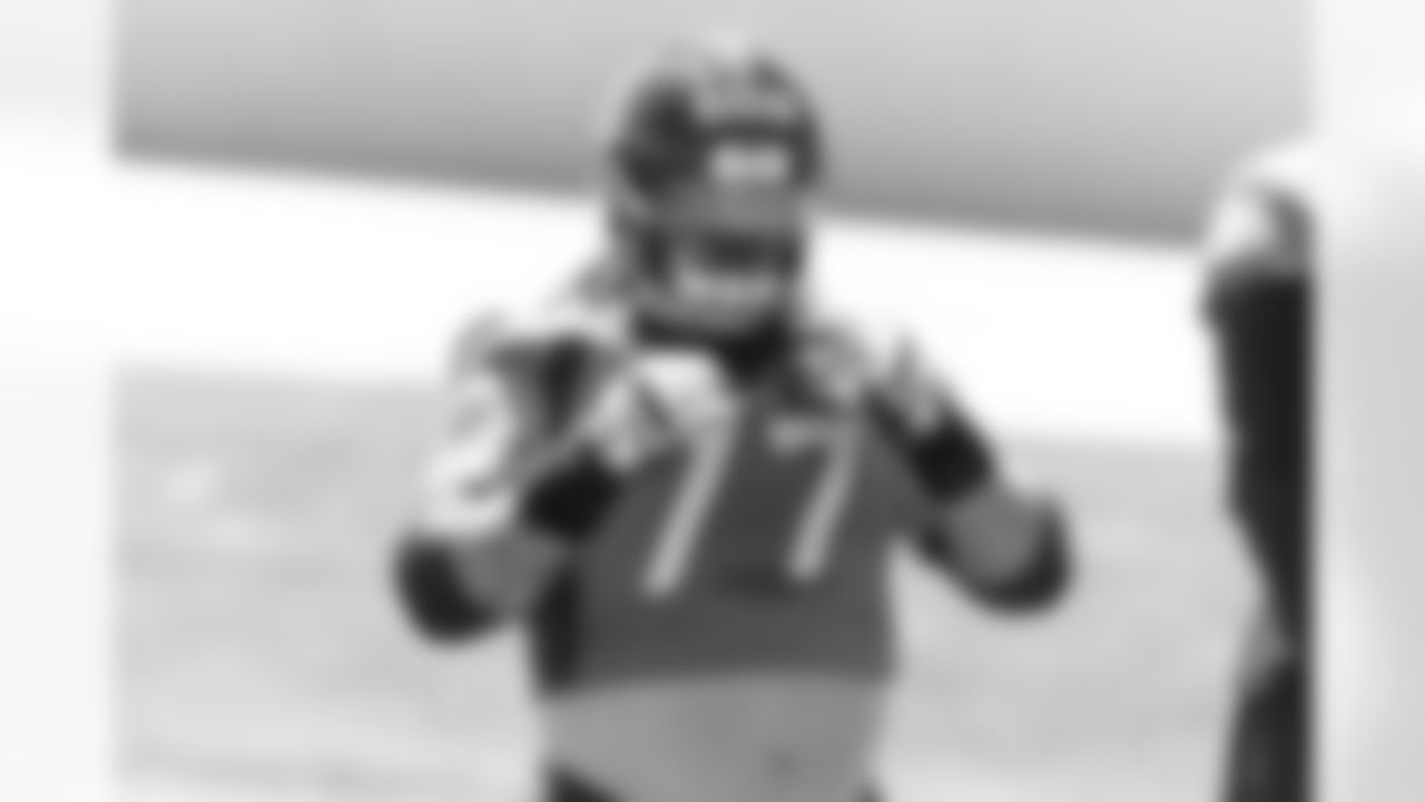 Quinn Meinerz during OTAs on Thursday, May 25, 2023 at Centura Health Training Center in Englewood, Colorado.
Gabriel Christus