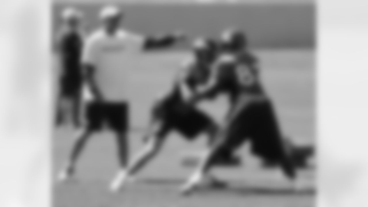 Barone oversees a drill.