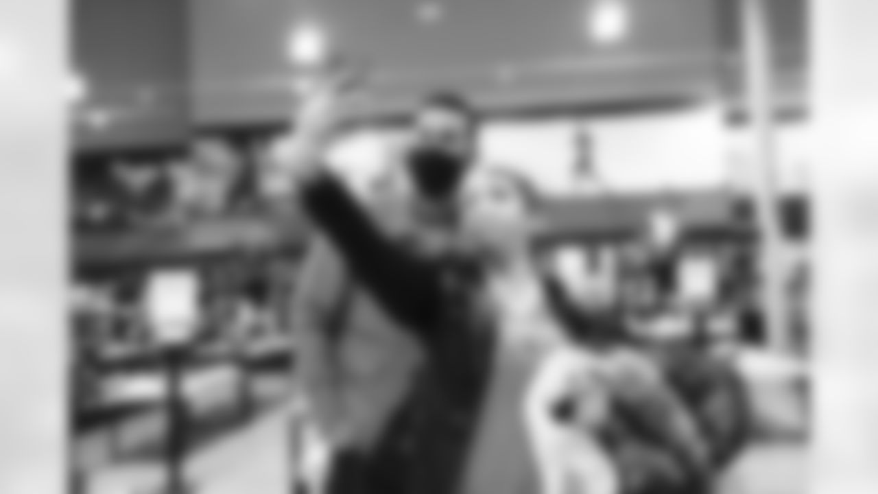 Brandon McManus and the Project McManus Foundation treat 15 kids to a holiday shopping spree on December 7, 2021.
