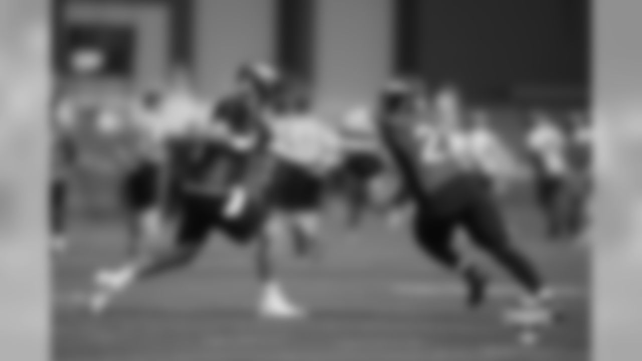 action during training camp at UCHealth Training Center in Centennial, CO, July 28, 2018.
Photo by Gabriel Christus