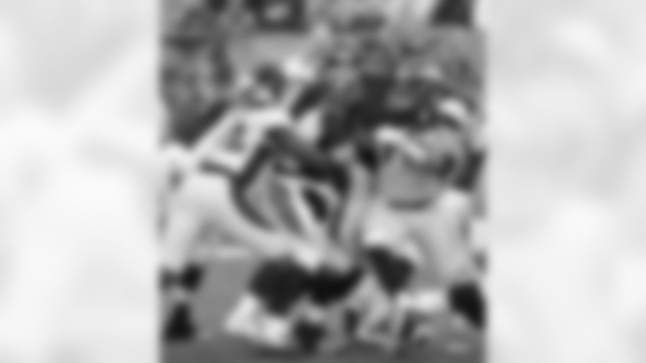 DE Elvis Dumervil gets to Dalton for the sack.
