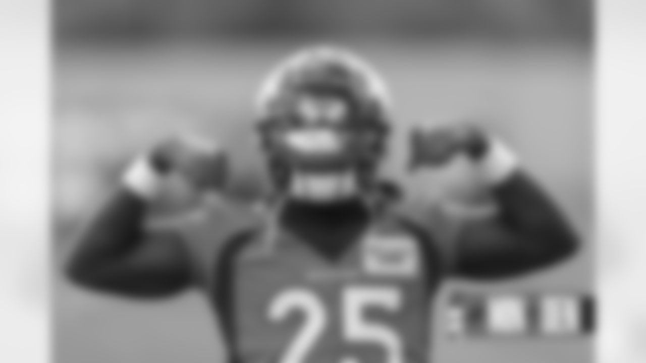 Melvin Gordon III during practice on Monday, August 22, 2022 at UCHealth Training Center in Englewood, Colorado.
Photo by Gabriel Christus/Denver Broncos