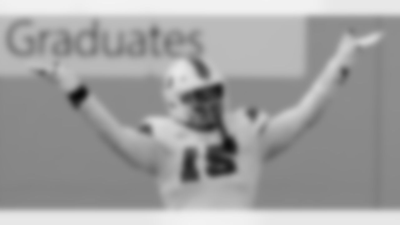 Mocked by: Ryan O'Halloran, The Denver Post [via mock trades down to No. 20 - April 28]

(Matt Gentry/The Roanoke Times via AP, Pool)