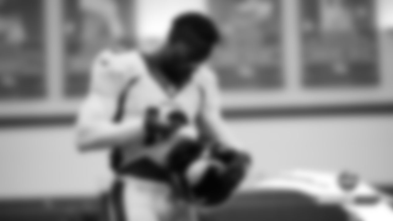 Emmanuel Sanders during practice on Day 10 of training camp on July 29, 2019.
