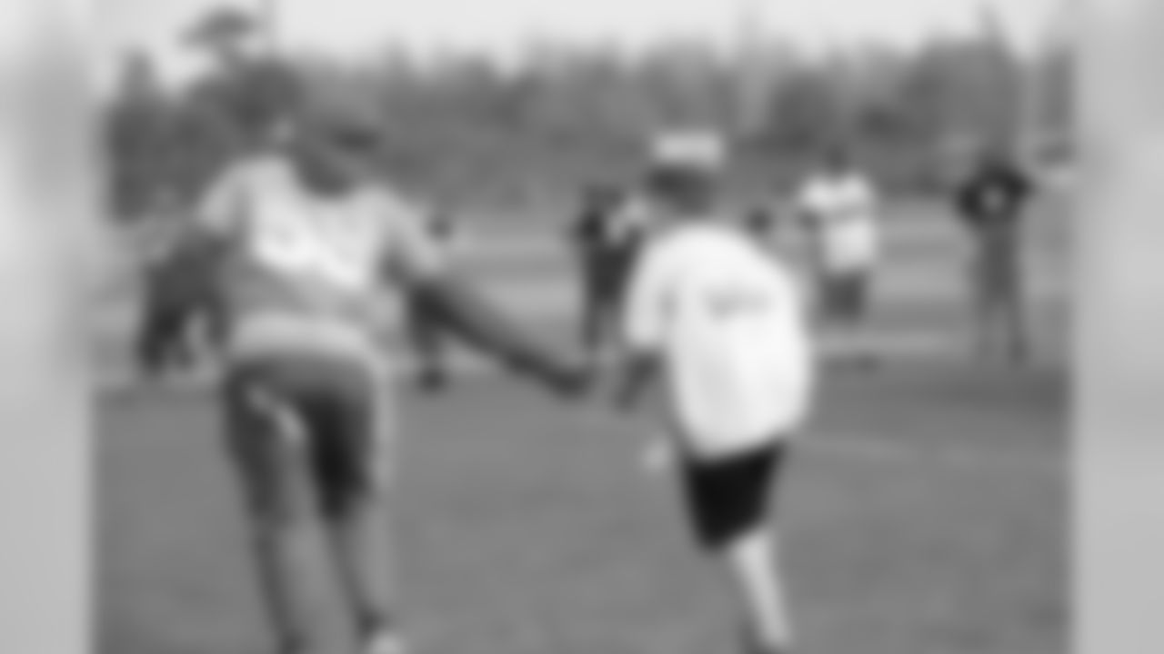 Von Miller takes part in a Special Olympics Unified Flag Football Game with Special Olympics Florida athletes and Pro Bowl players on January 26, 2019, at ESPN Wide World of Sports.