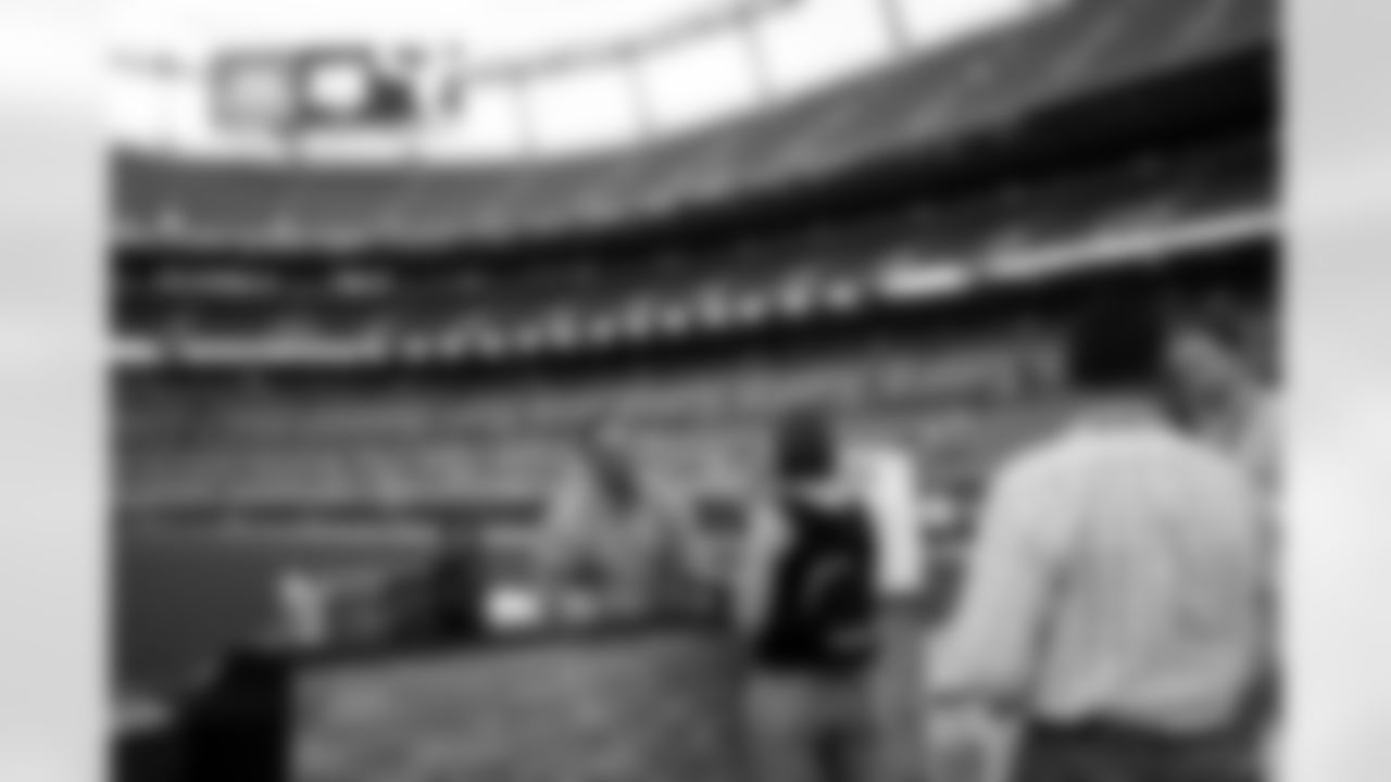 Guests dine at the seventh annual Taste of the Broncos event at Empower Field at Mile High on September 13, 2021. (Photo by Gabriel Christus)