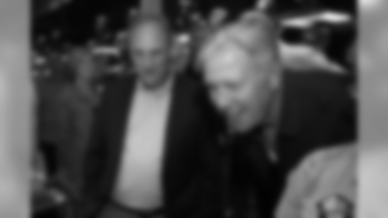 Head Coach Vic Fangio and President of Football Operations/General Manager John Elway during a tour of the Pro Football Hall of Fame in Canton, Ohio, on July 31, 2019.
Photo by Gabriel Christus