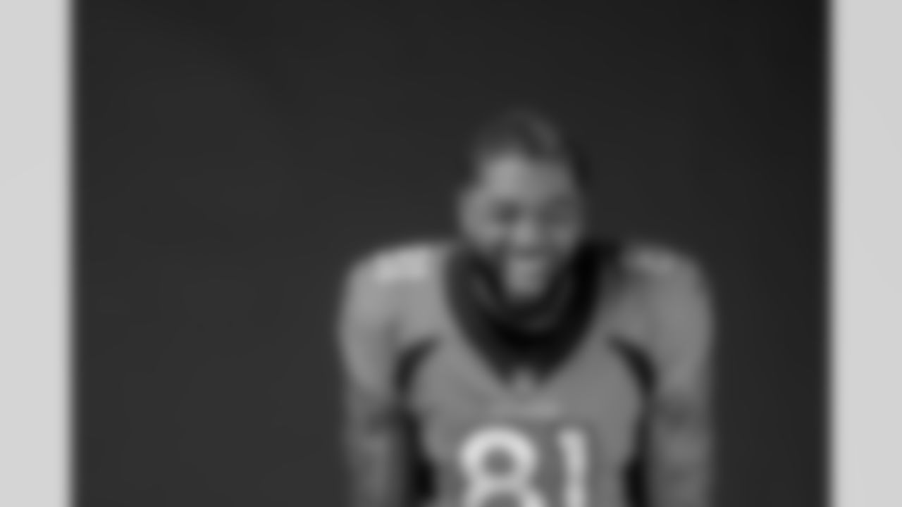 Tim Patrick poses for a portrait on media day on June 14, 2021. Photo by Gabriel Christus