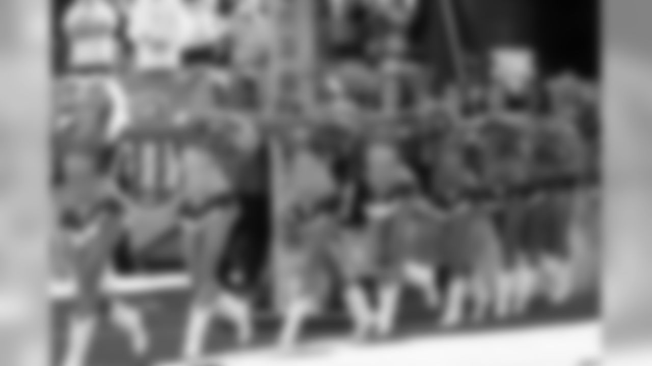 The Denver Broncos Cheerleaders perform during Denver's Week 13 win vs. Tampa Bay.