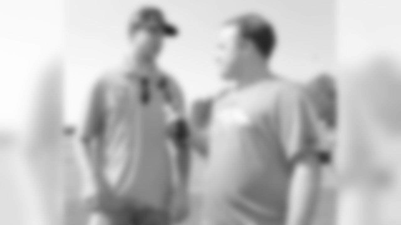 DenverBroncos.com Editor Gray Caldwell interviews Busch.