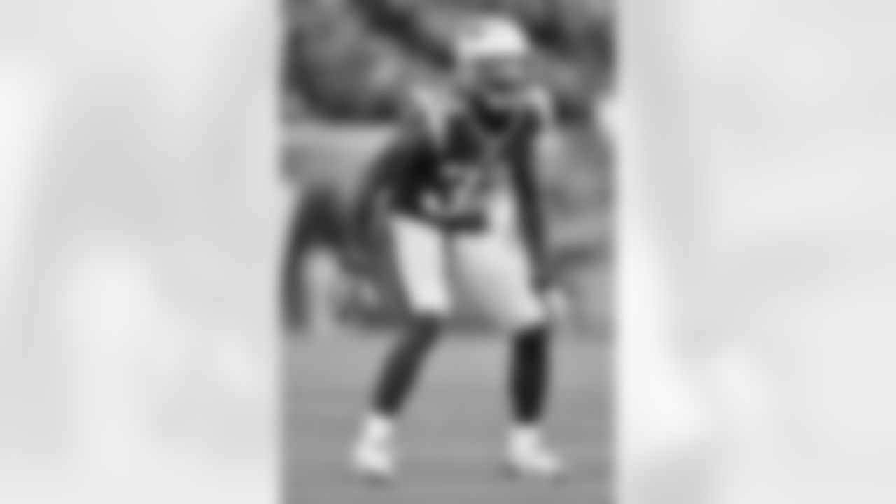 Backed up by 27 Tavon Wilson and 43 Nate Ebner