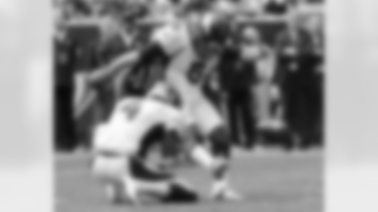 He is the only kicker to have missed one-or-fewer kicks and his .958 field-goal accuracy percentage leads the league.