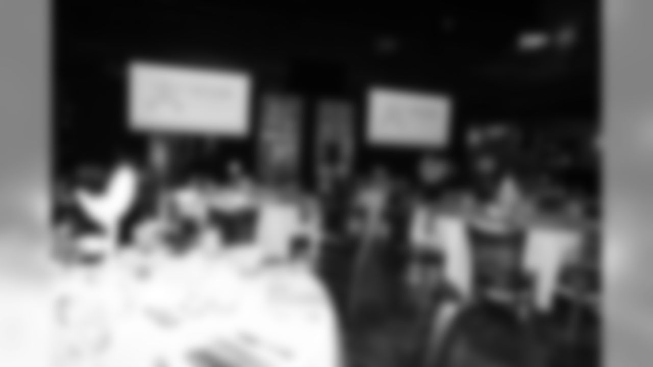 The dinner setting during Von's Vision at Mile High Station in Denver on November 5, 2018.