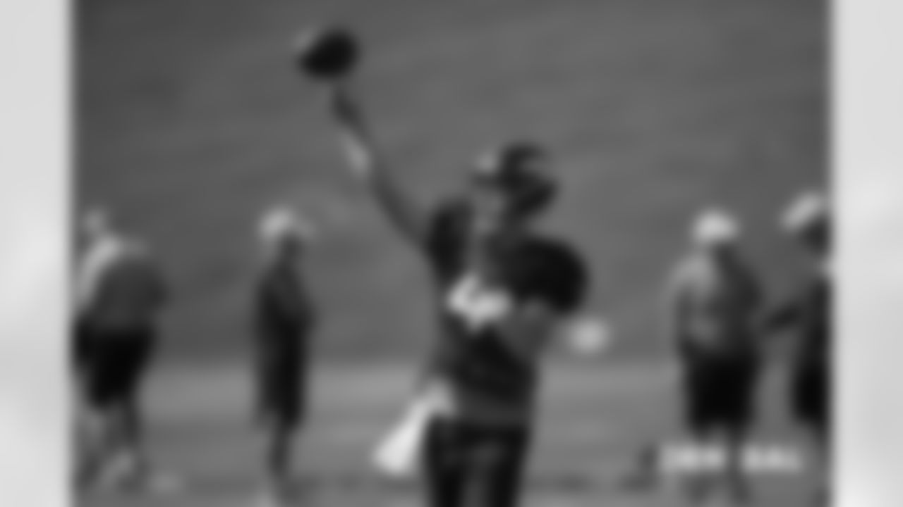 Case Keenum during practice at UCHealth Training Center in Centennial, CO, September 20, 2018.
Photo by Gabriel Christus