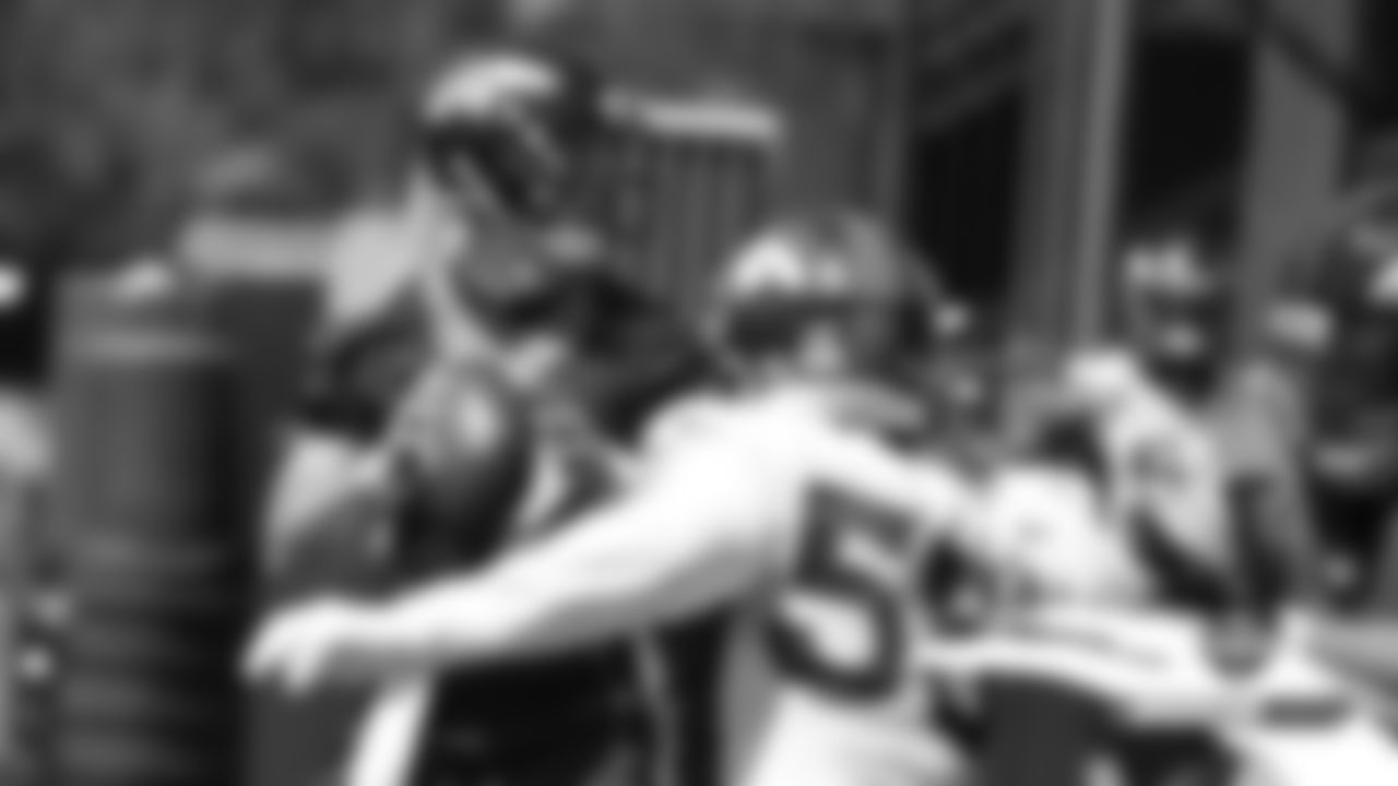 Kevin Hogan at practice on the 18th day of training camp on August 15, 2019.