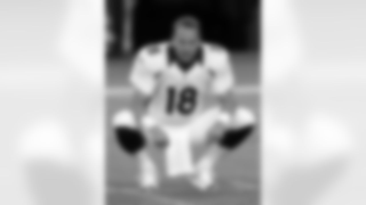 Quarterback Peyton Manning prepares for the Broncos' preseason finale against the Arizona Cardinals.