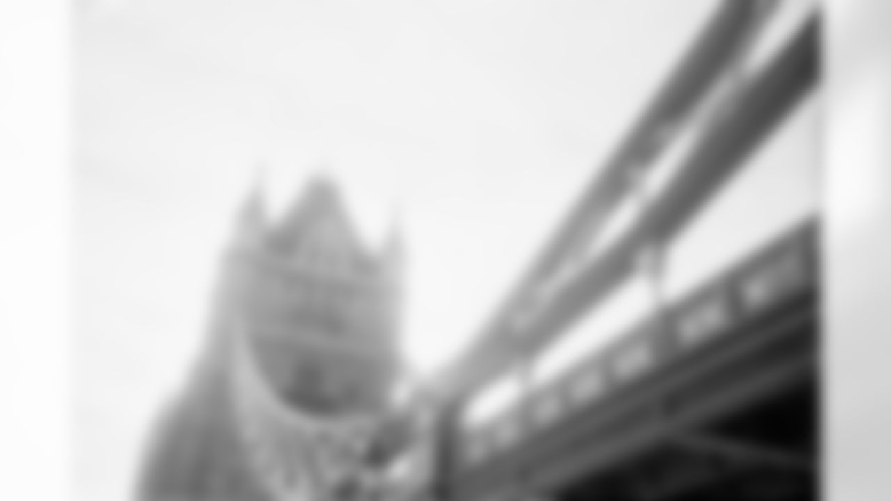 A view of Tower Bridge during the Broncos' week in London, England in the United Kingdom. This image is part of the Broncos' film series documenting the team's trip to London. (Photo by Amanda Gerlach)