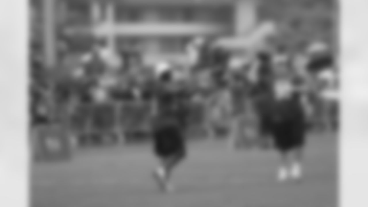 Dumervil makes a catch.