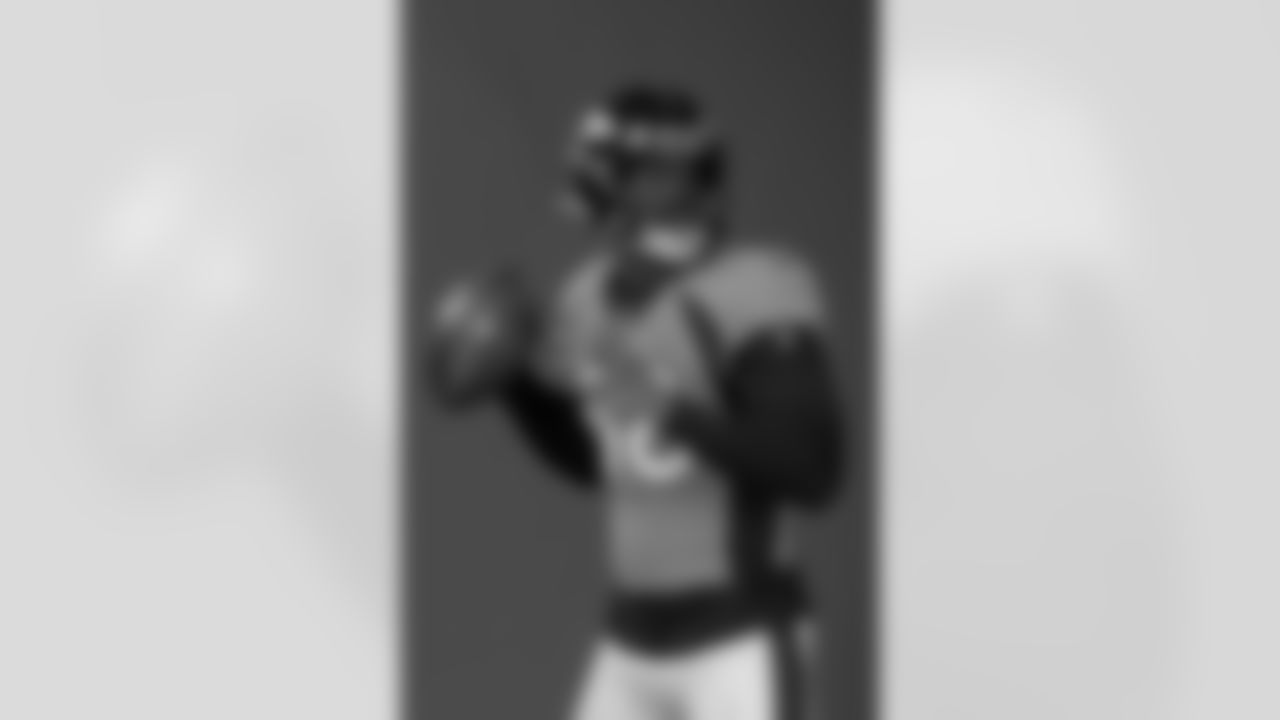 Von Miller poses for a portrait on media day on June 14, 2021. Photo by Gabriel Christus