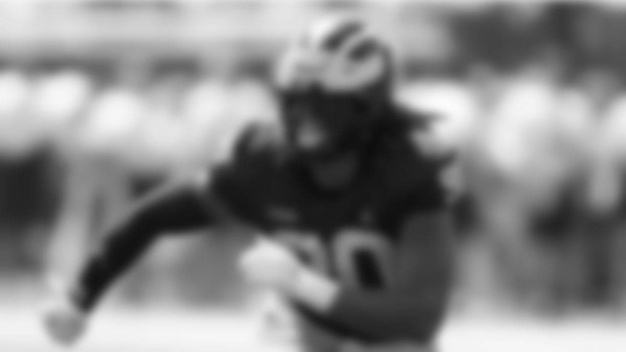 Eric Edholm, NFL.com: No. 76
"Not sure where he'll be drafted after disappointing testing at the combine, but Morris' high points suggest he has good rotational potential." – Edholm
(AP Photo/Carlos Osorio)