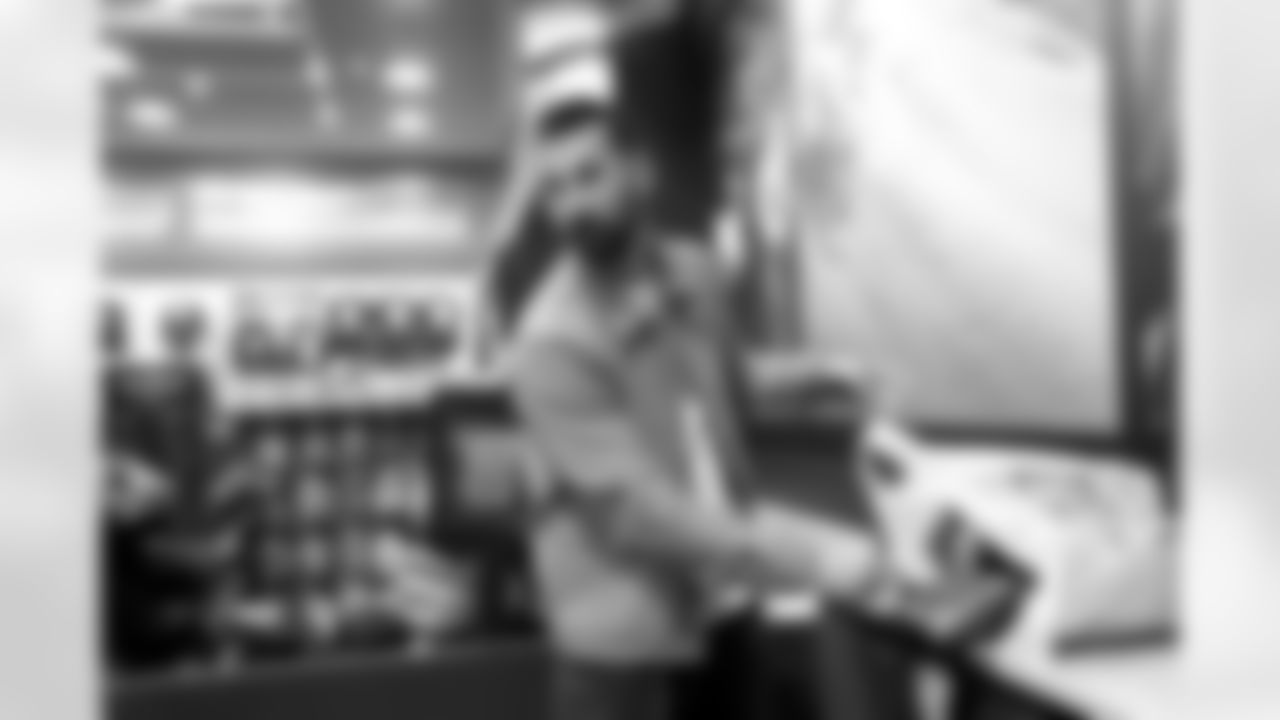 Brandon McManus and the Project McManus Foundation treat 15 kids to a holiday shopping spree on December 7, 2021.