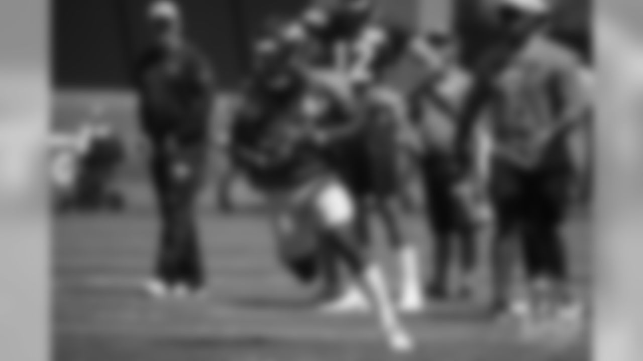 wide receiver Isaiah McKenzie (16) during practice at the eighth day of OTAs on June 5, 2018.