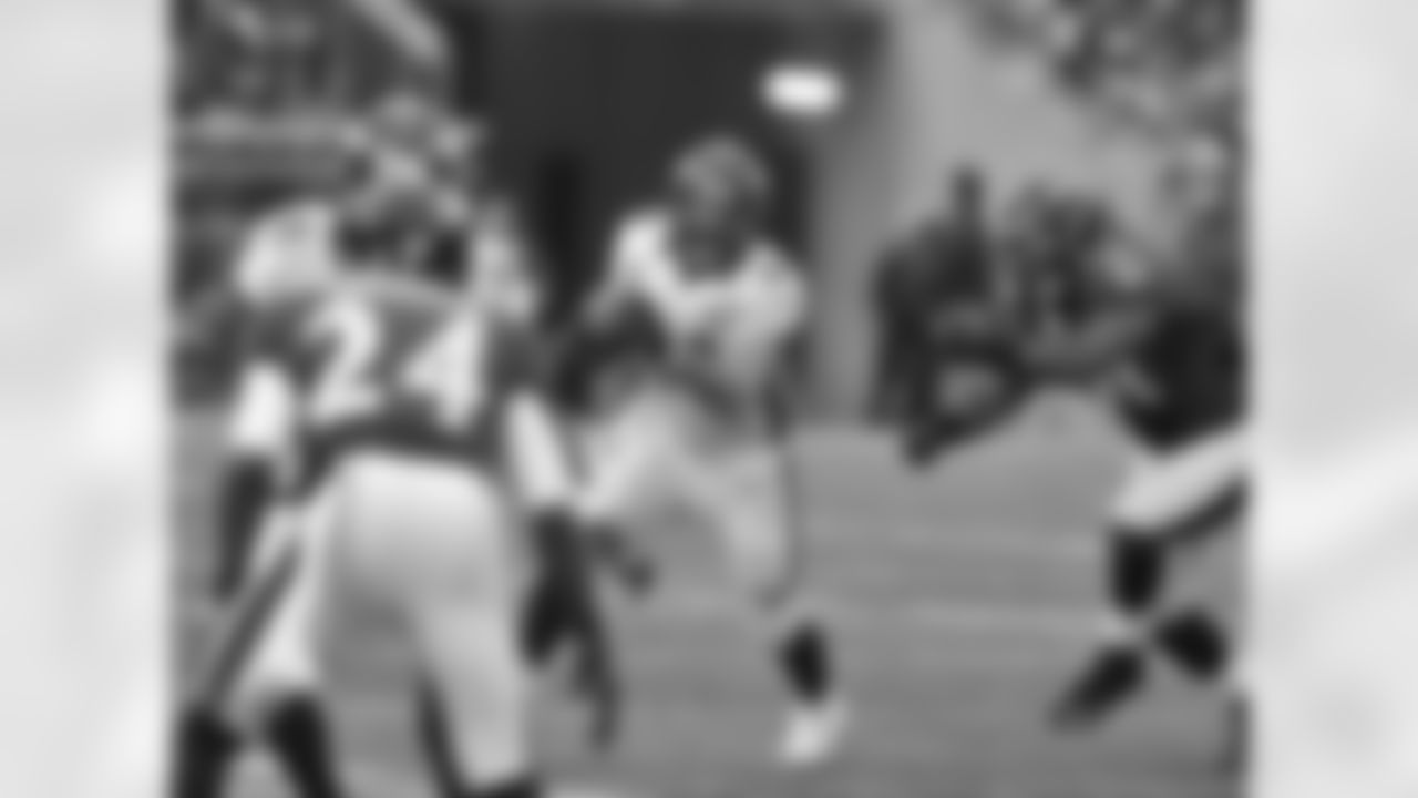 FB Jacob Hester carried it seven times for 20 yards and a touchdown in his first game active as a Bronco.