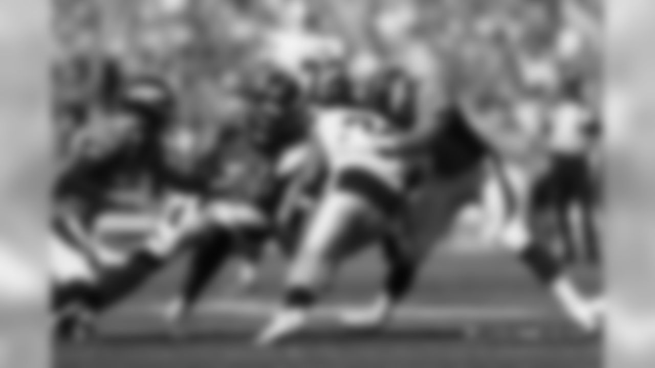 Denver Broncos action against the Oakland Raiders during the game at Broncos Stadium at Mile High in Denver, Colorado, September 16, 2018.
Photo by Gabriel Christus