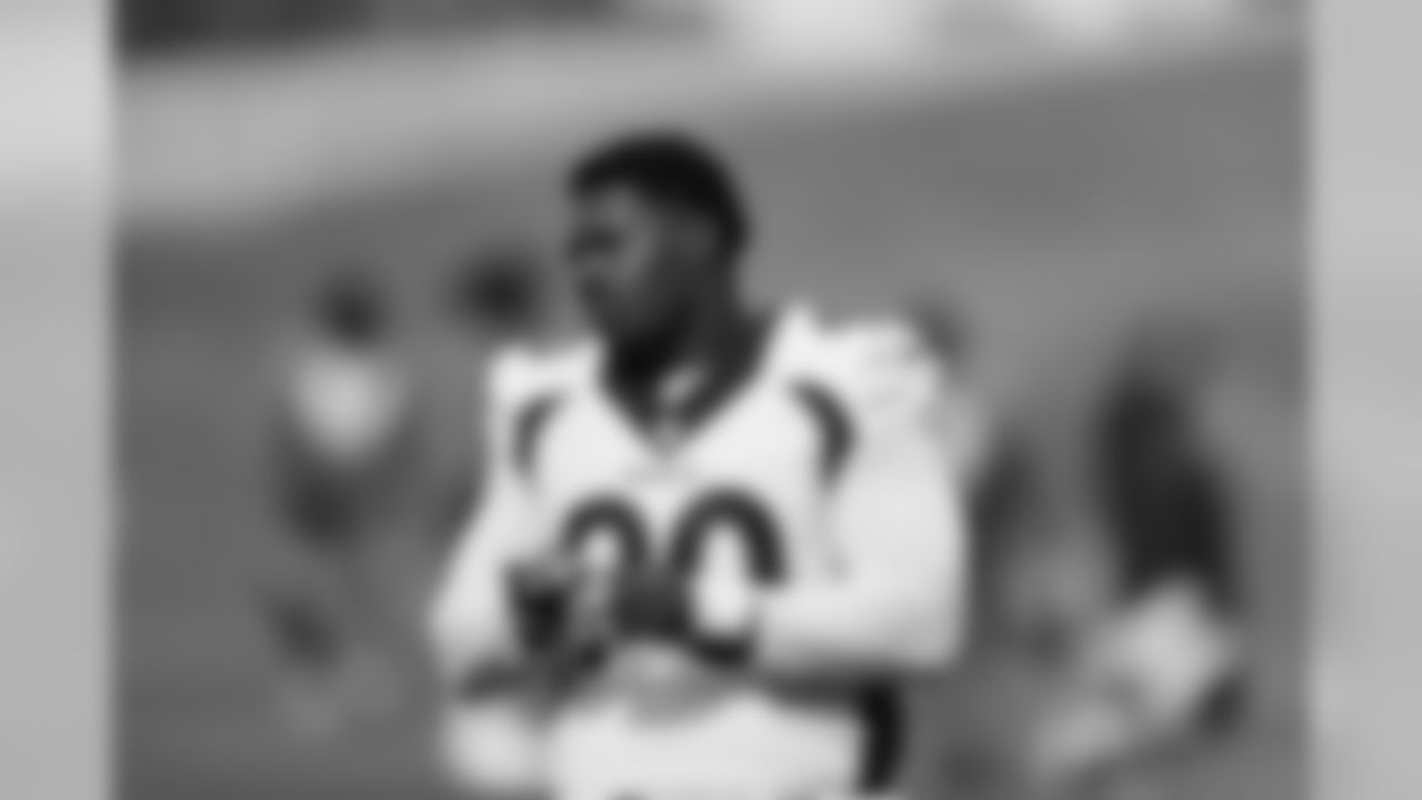 DeShawn Williams during training camp at UCHealth Training Center in Centennial, CO, August 16, 2020.
Photo by Gabriel Christus
