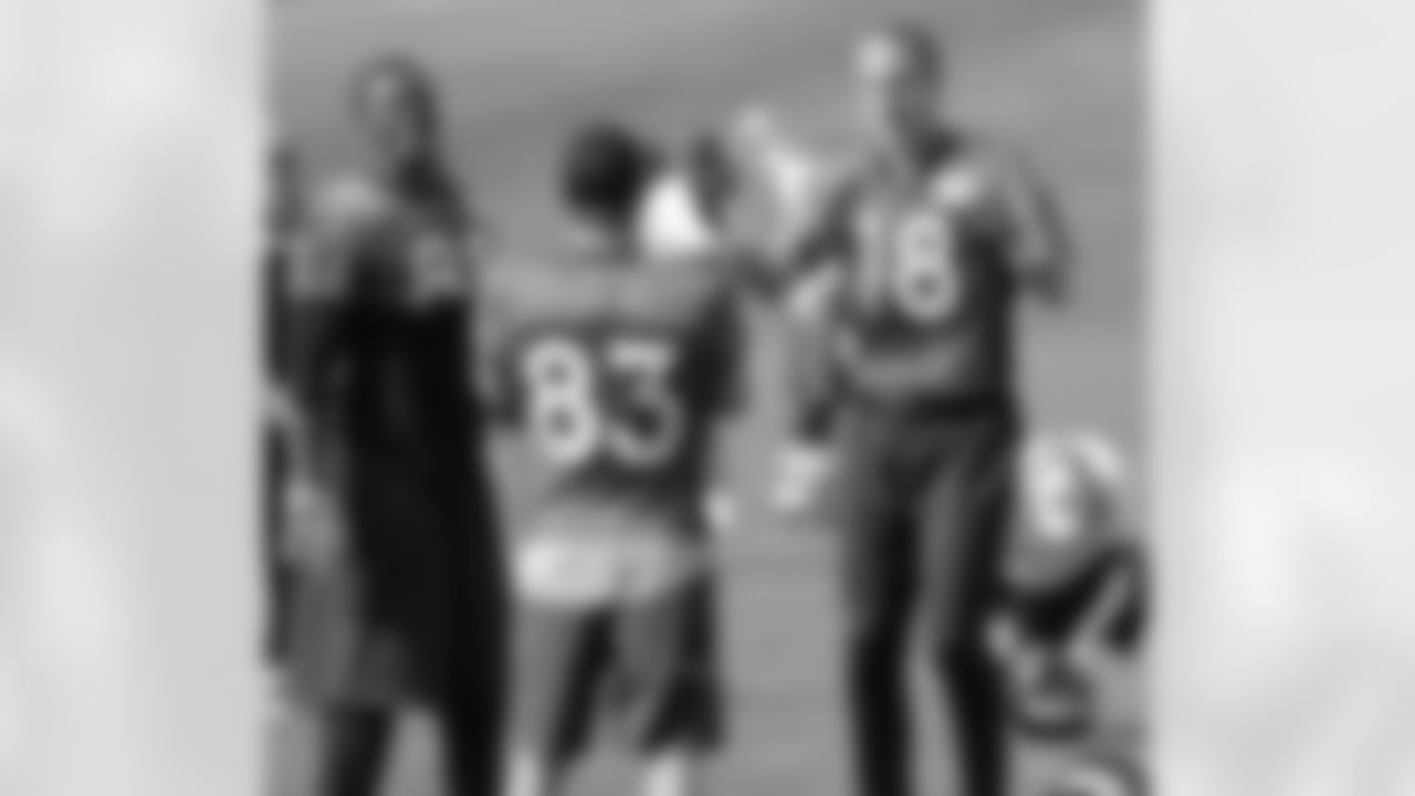 Demaryius Thomas, Wes Welker and Peyton Manning
