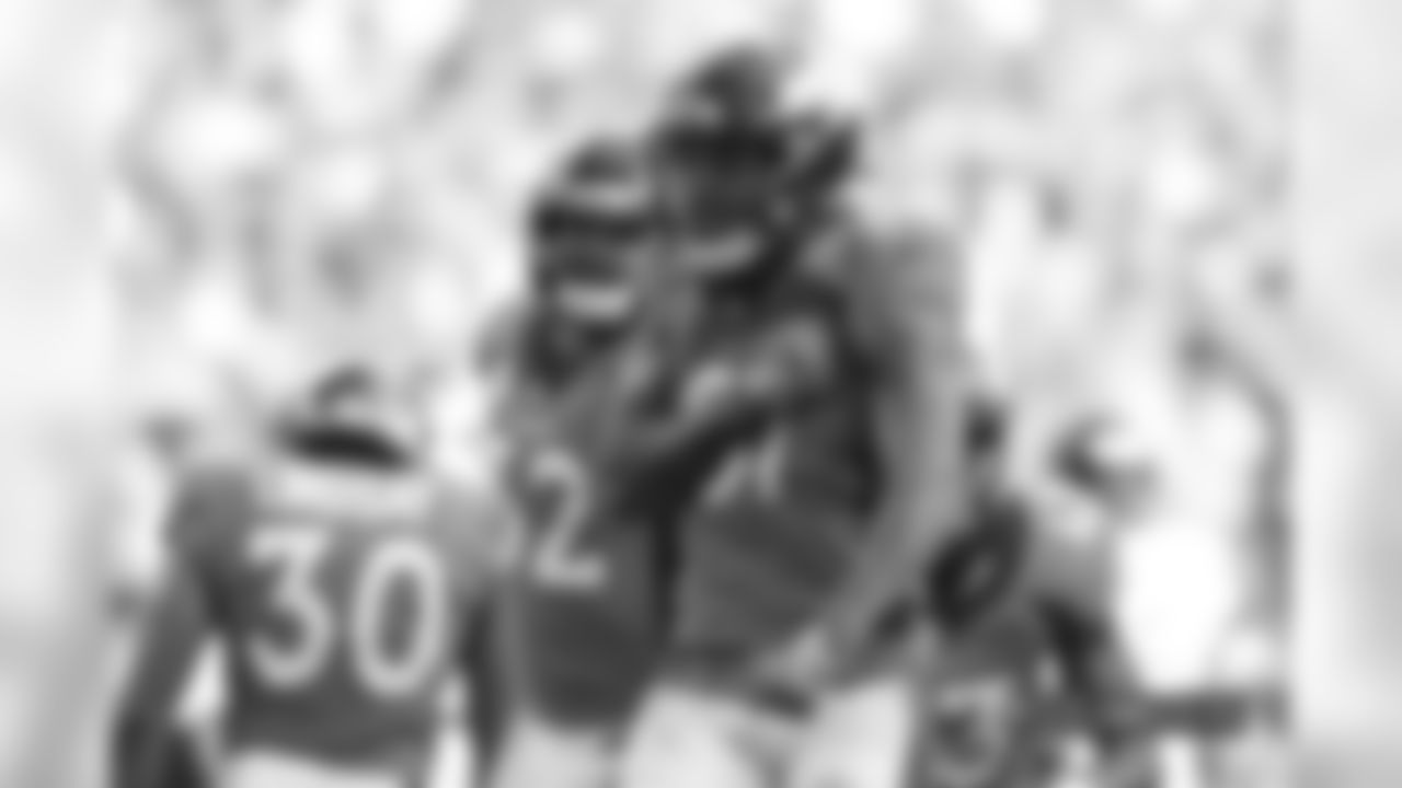 Denver Broncos action during the NFL game against the Seattle Seahawks at Broncos Stadium at Mile High in Denver, Colorado, September 09, 2018.
Photo by XXXXX