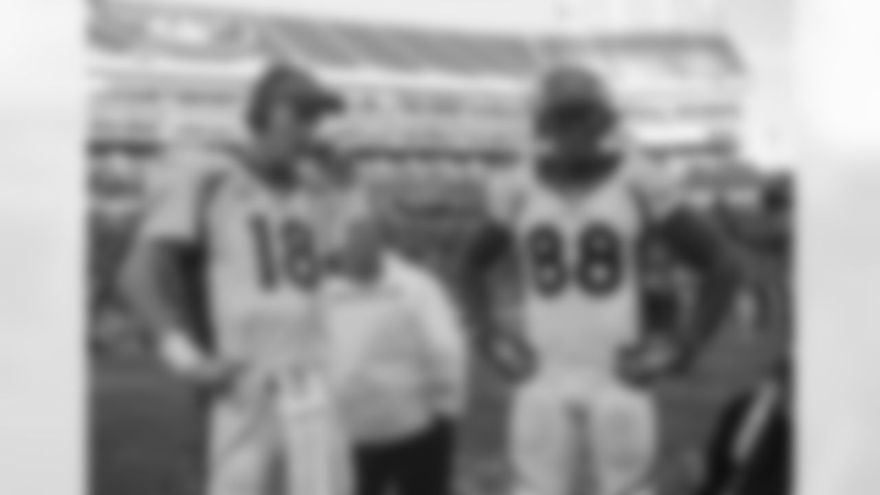 Peyton Manning and Demaryius Thomas