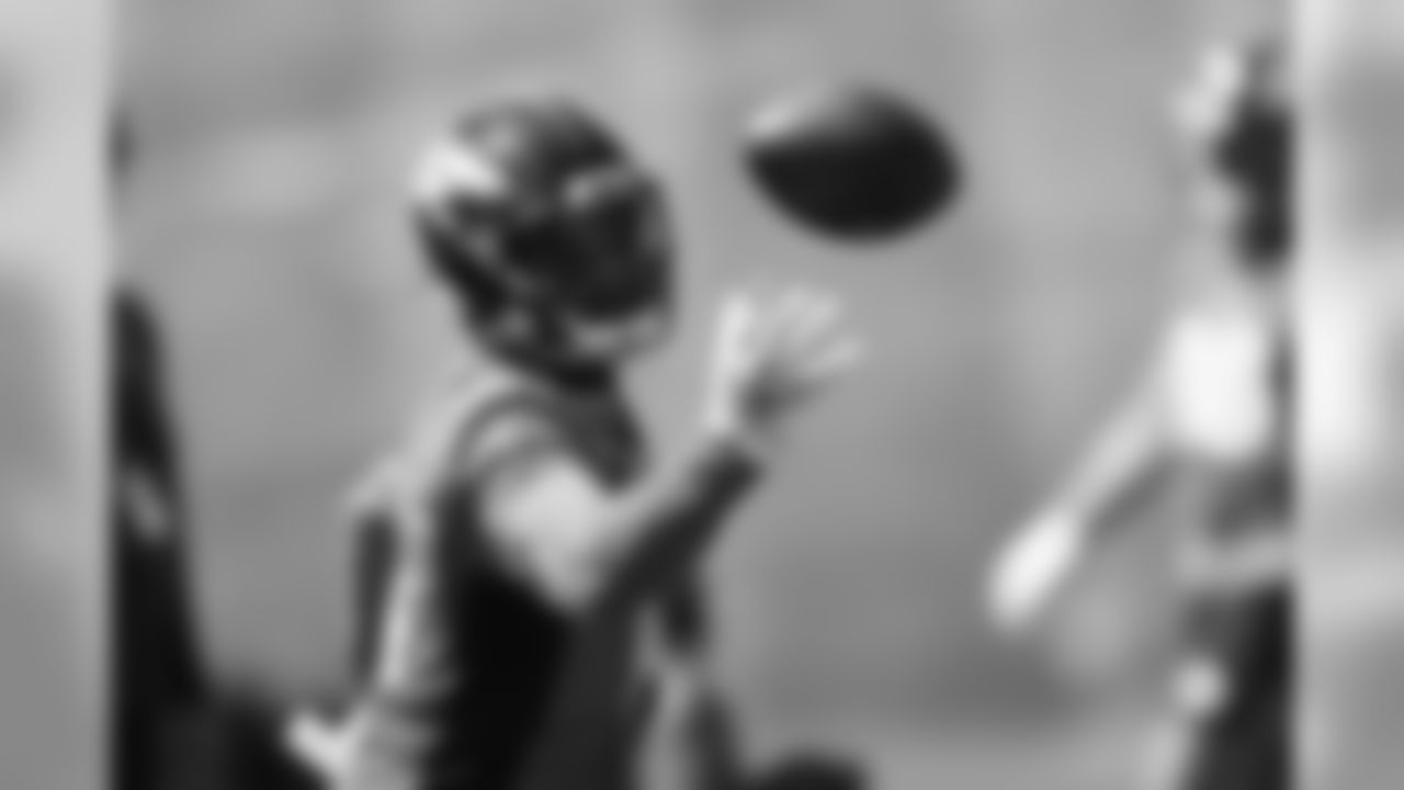 Courtland Sutton during practice at UCHealth Training Center in Centennial, CO, August 13, 2020.
Photo by Gabriel Christus