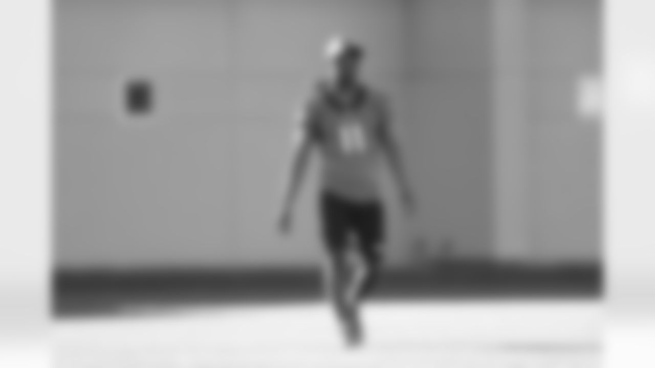 Diontae Spencer during the Offseason Program at UCHealth Training Center in Centennial, CO, May 17, 2021.
Photo by Gabriel Christus
