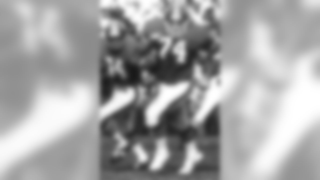 Mike Current, who played nine seasons for the Broncos, appeared in 108 games and started all but one. He was an AFL All-Star in 1969.
