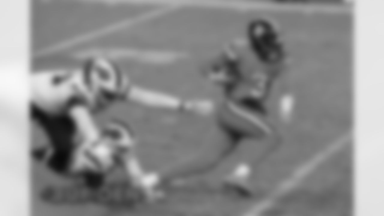 Denver Broncos quarterback Drew Lock (3) scrambles during the NFL game against the Buffalo Bills at Empower Field at Mile High in Denver, Colorado, December 19, 2020.
Photo by Eric Bakke