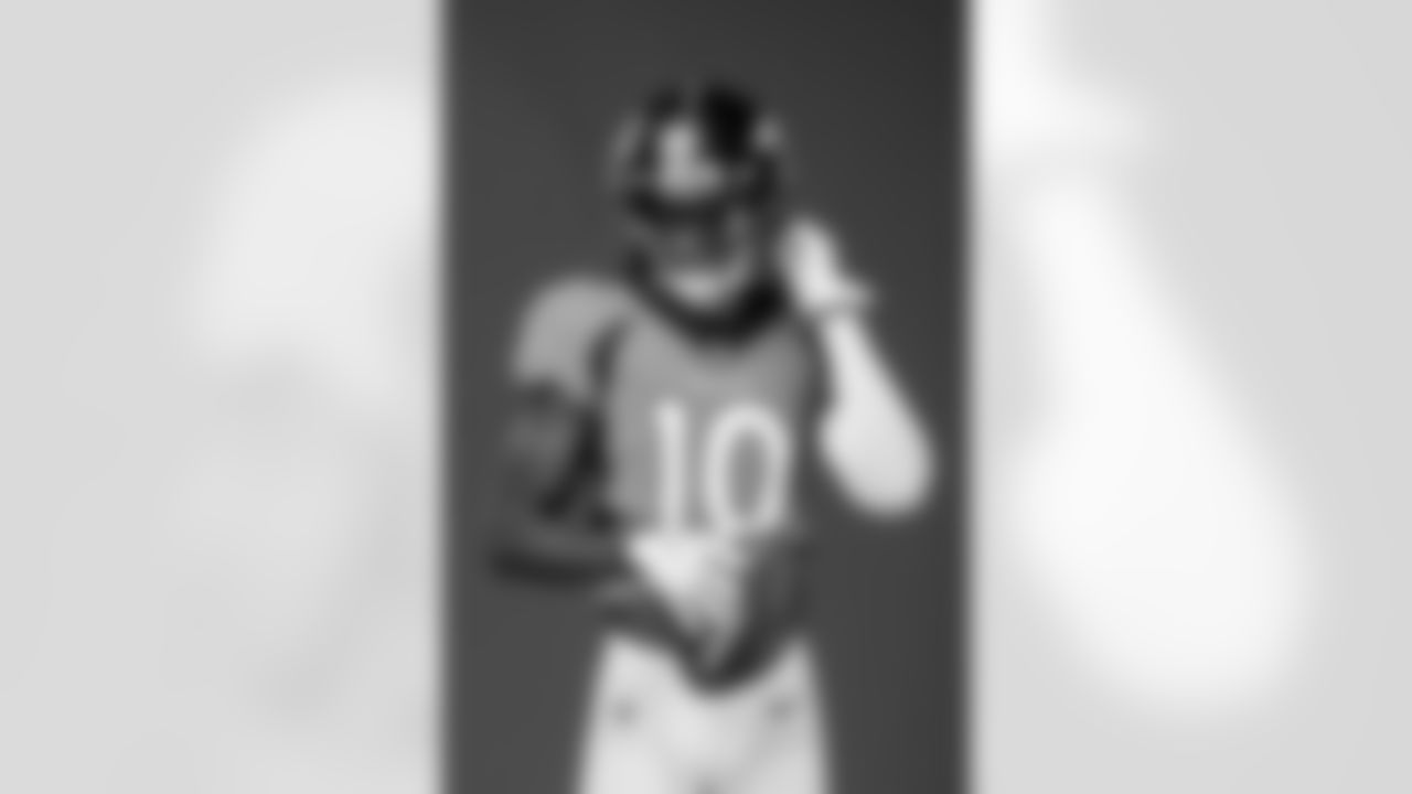 Jerry Jeudy poses for a portrait on media day on June 14, 2021. Photo by Gabriel Christus