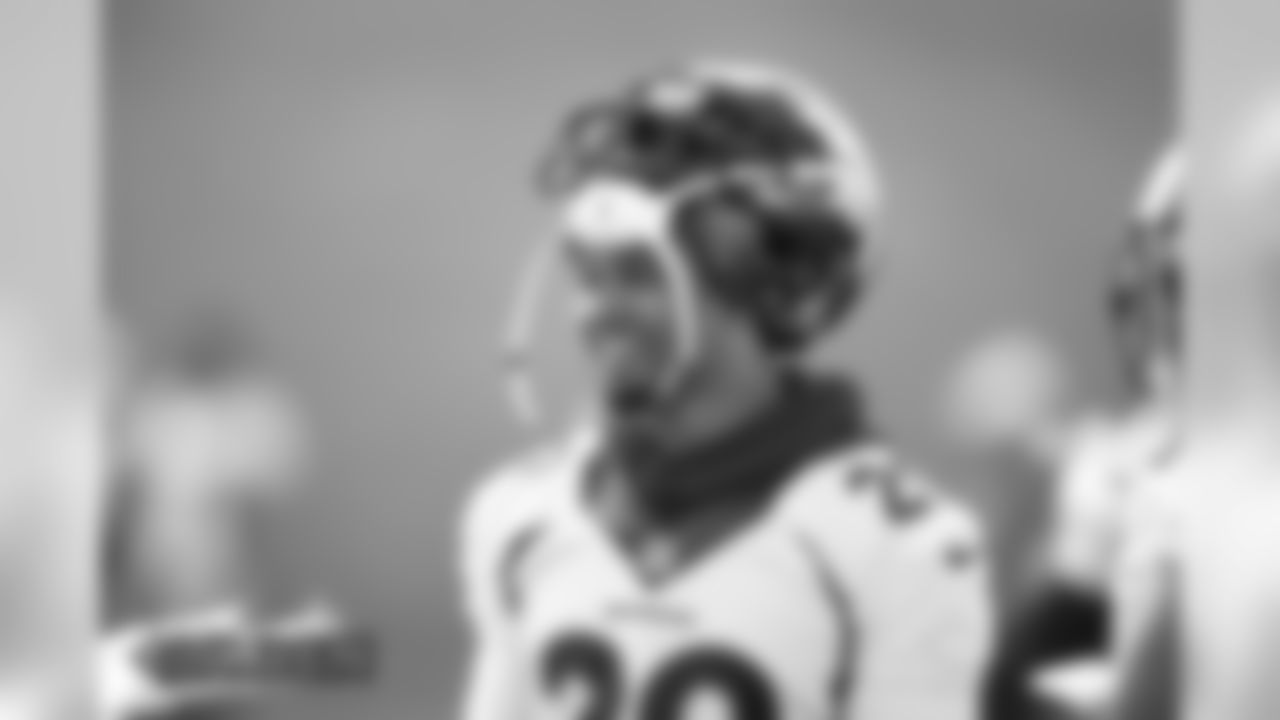 Bryce Callahan during practice at UCHealth Training Center in Centennial, Colorado, August 27, 2019.
Photo by Gabriel Christus