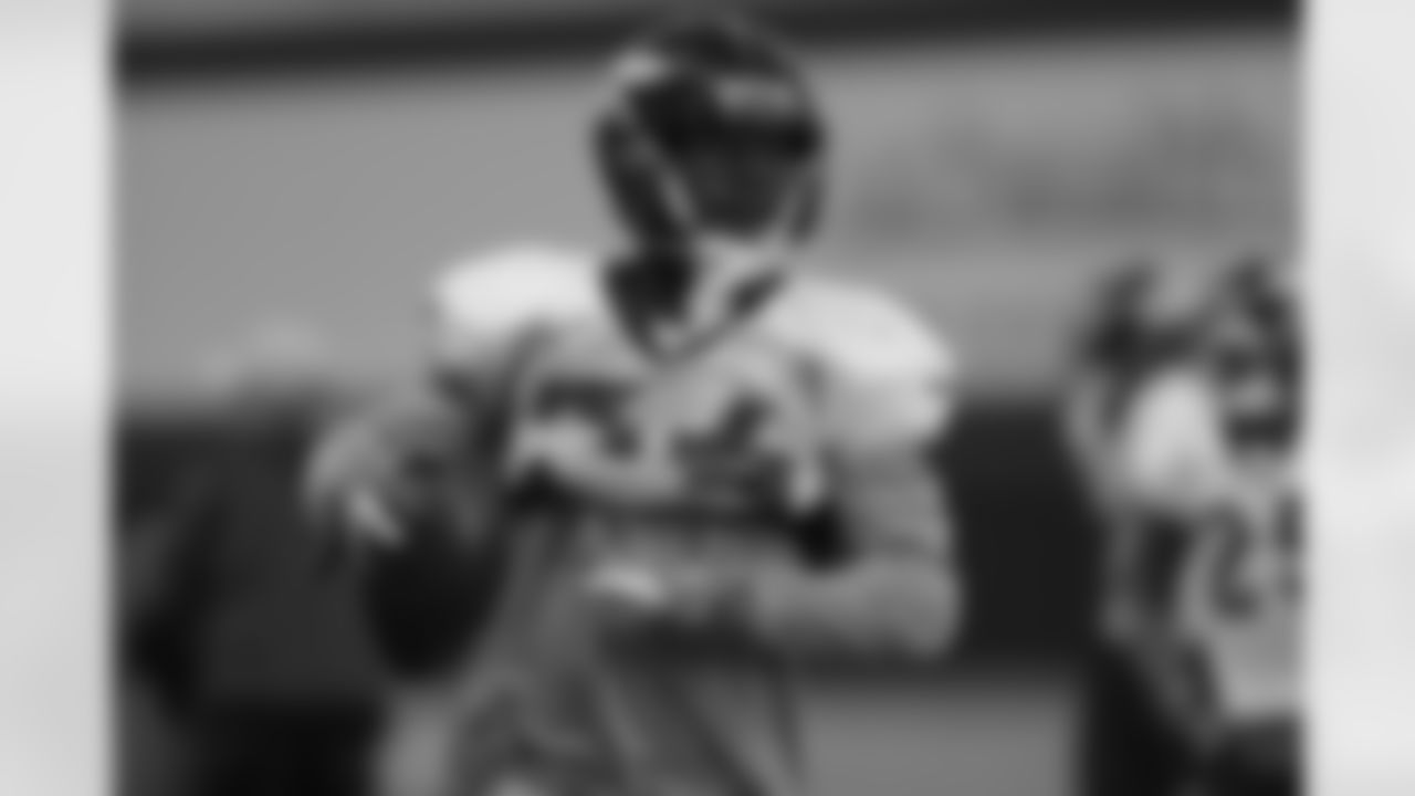 Will Parks during practice in the Pat Bowlen Fieldhouse at UCHealth Training Center on November 7, 2018.