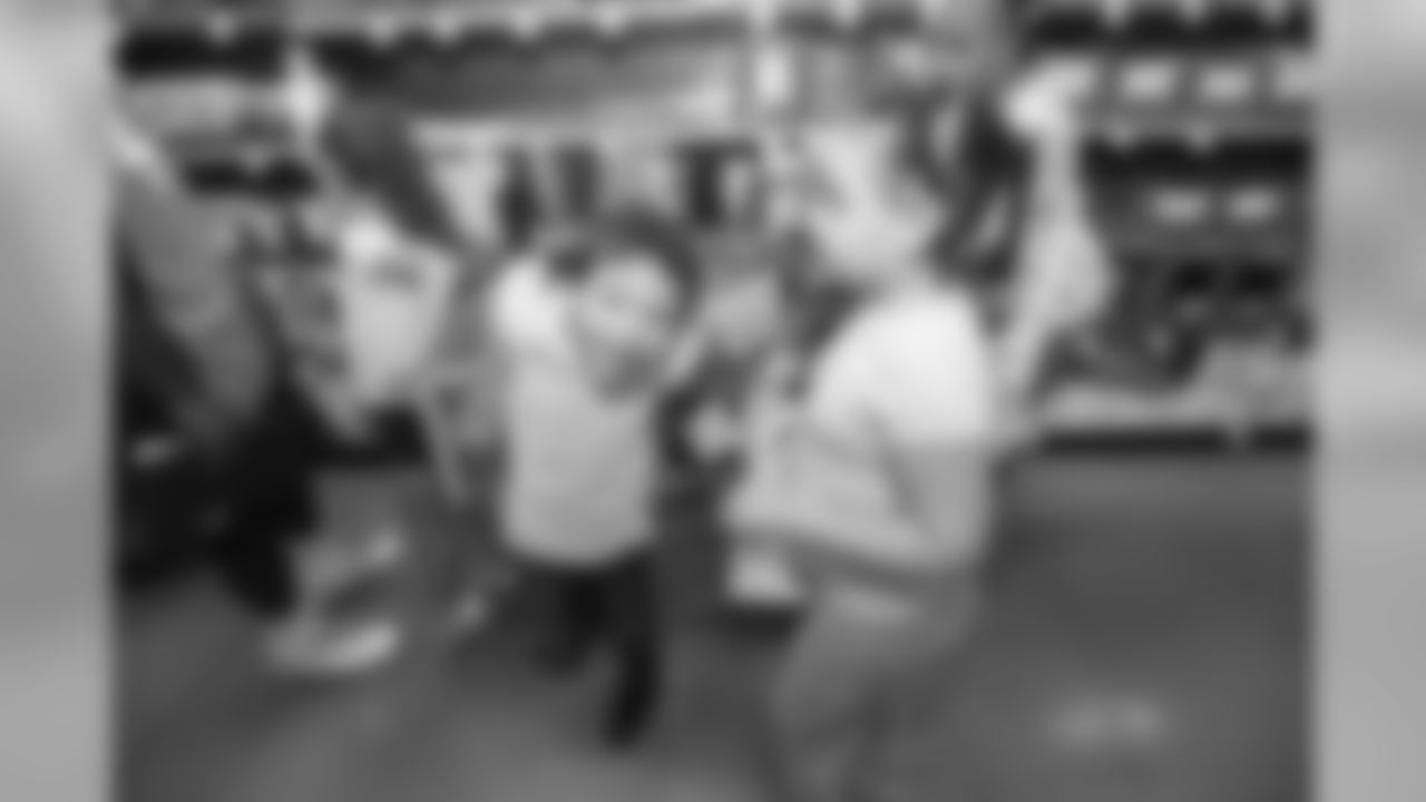 Children from the Boys & Girls Clubs of Metro Denver at the 2018 Back to School with the Broncos shopping spree on July 23, 2018. Each student received $100 for school supplies.