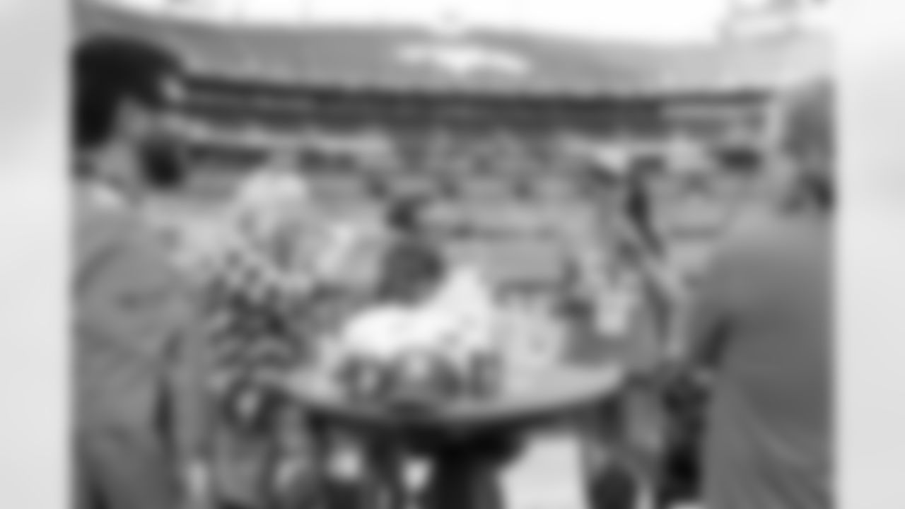 At the 2022 Taste of the Broncos event at Empower Field at Mile High in Denver, Colorado on September 19, 2022. (Photo by Gabriel Christus)