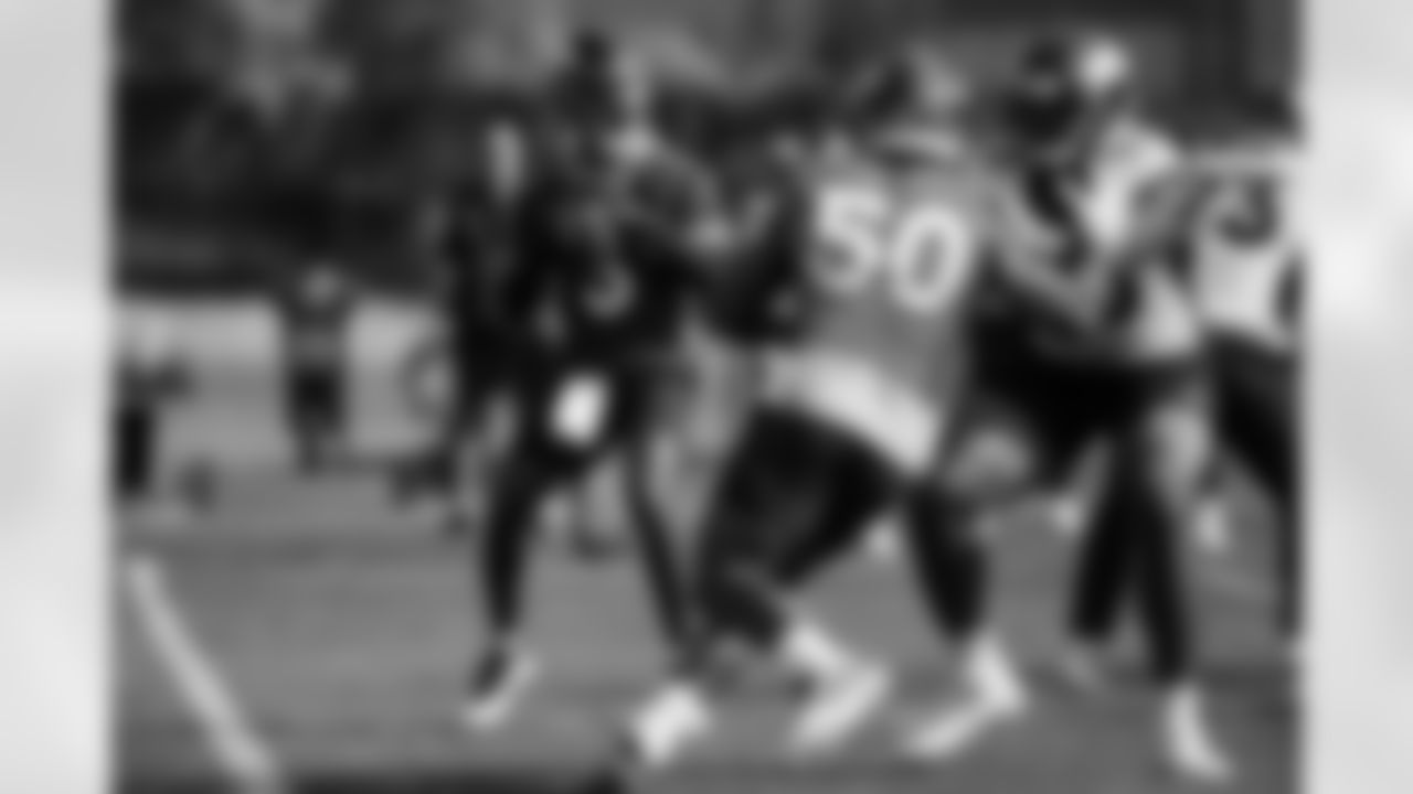 Teddy Bridgewater during practice on Day 17 of training camp at UCHealth Training Center on August 19, 2021. (Photo by Ben Swanson)