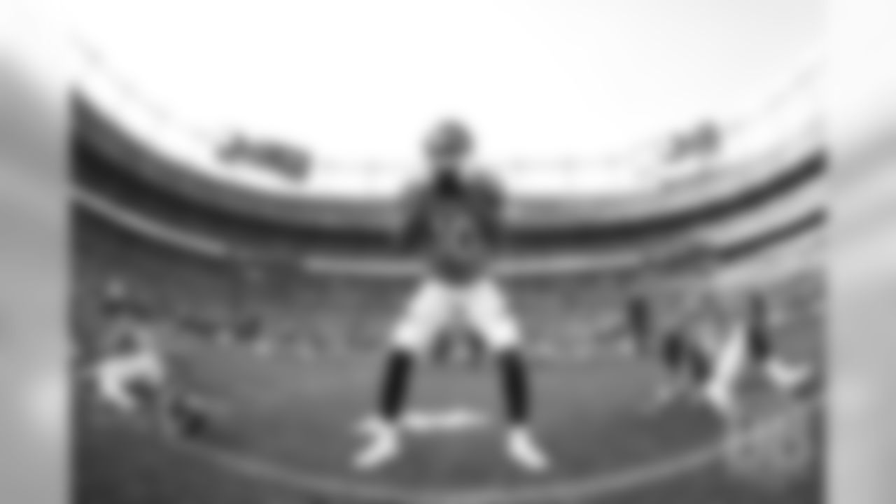 Pregame action of the Denver Broncos vs. the Chicago Bears during the NFL preseason game at Broncos Stadium at Mile High in Denver, Colorado, August 18, 2018.